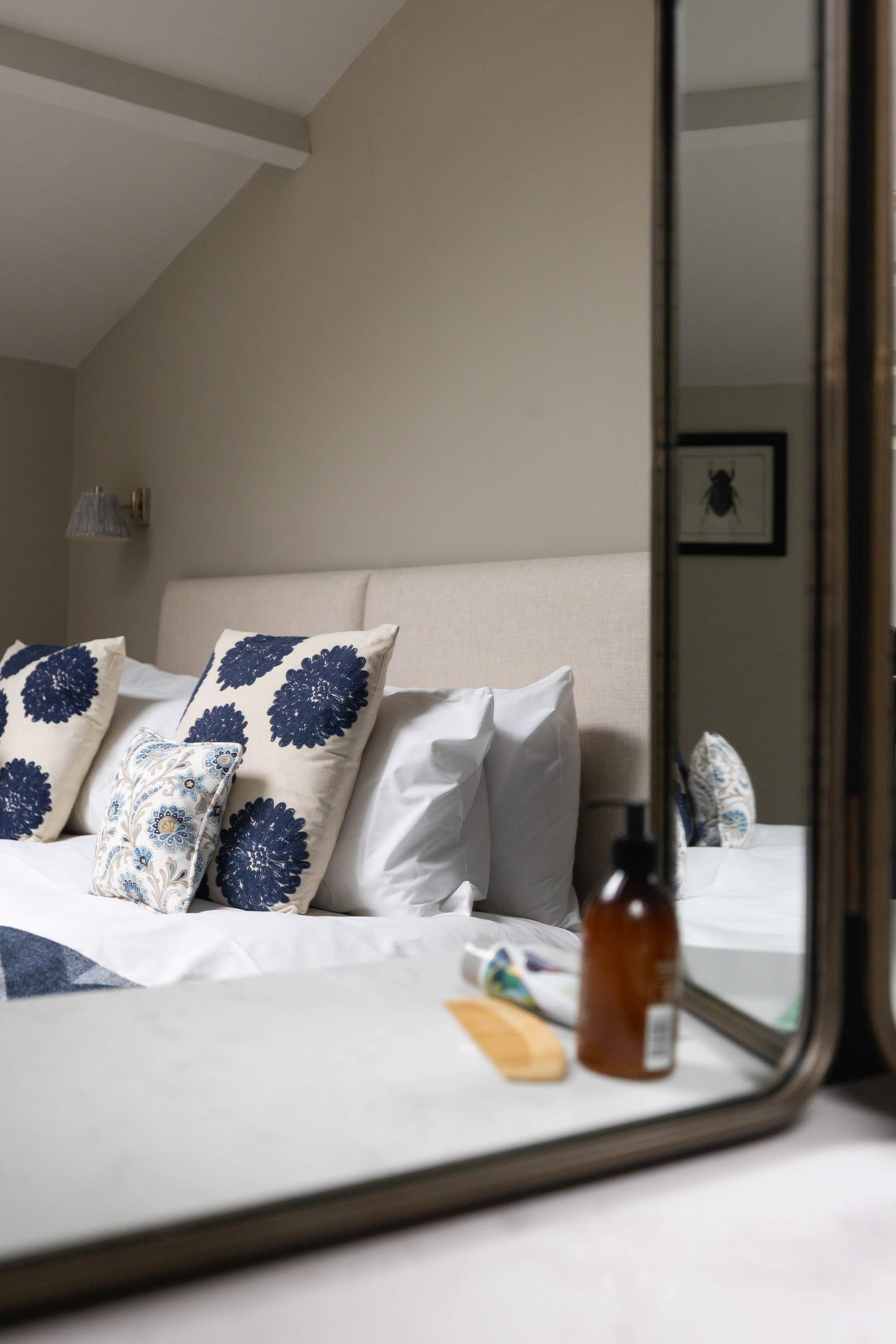 Bedroom 2 is beautiful. 