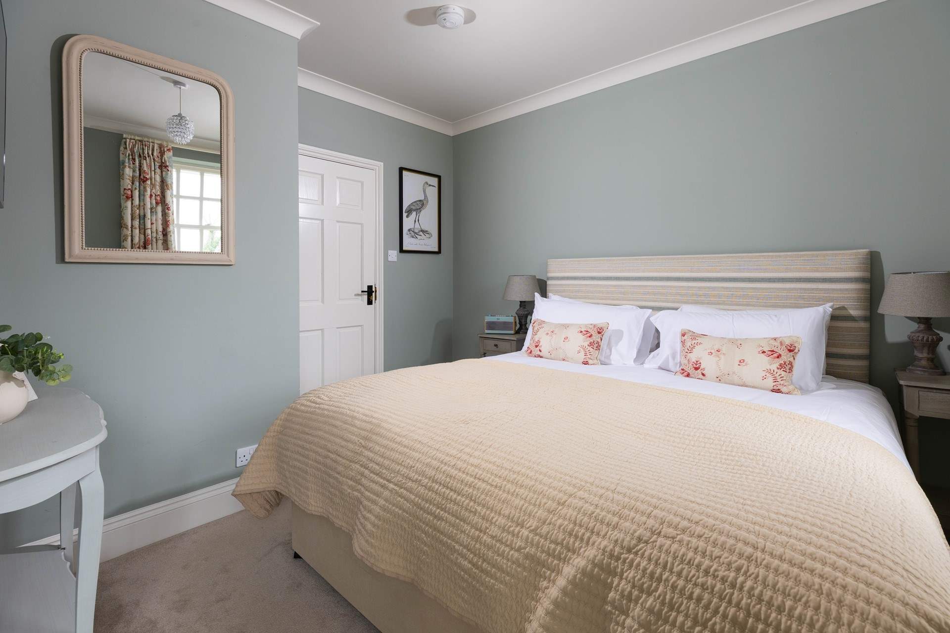 The principal bedroom on the first floor has a super-king bed for a good night's sleep  (Bedroom 3). 