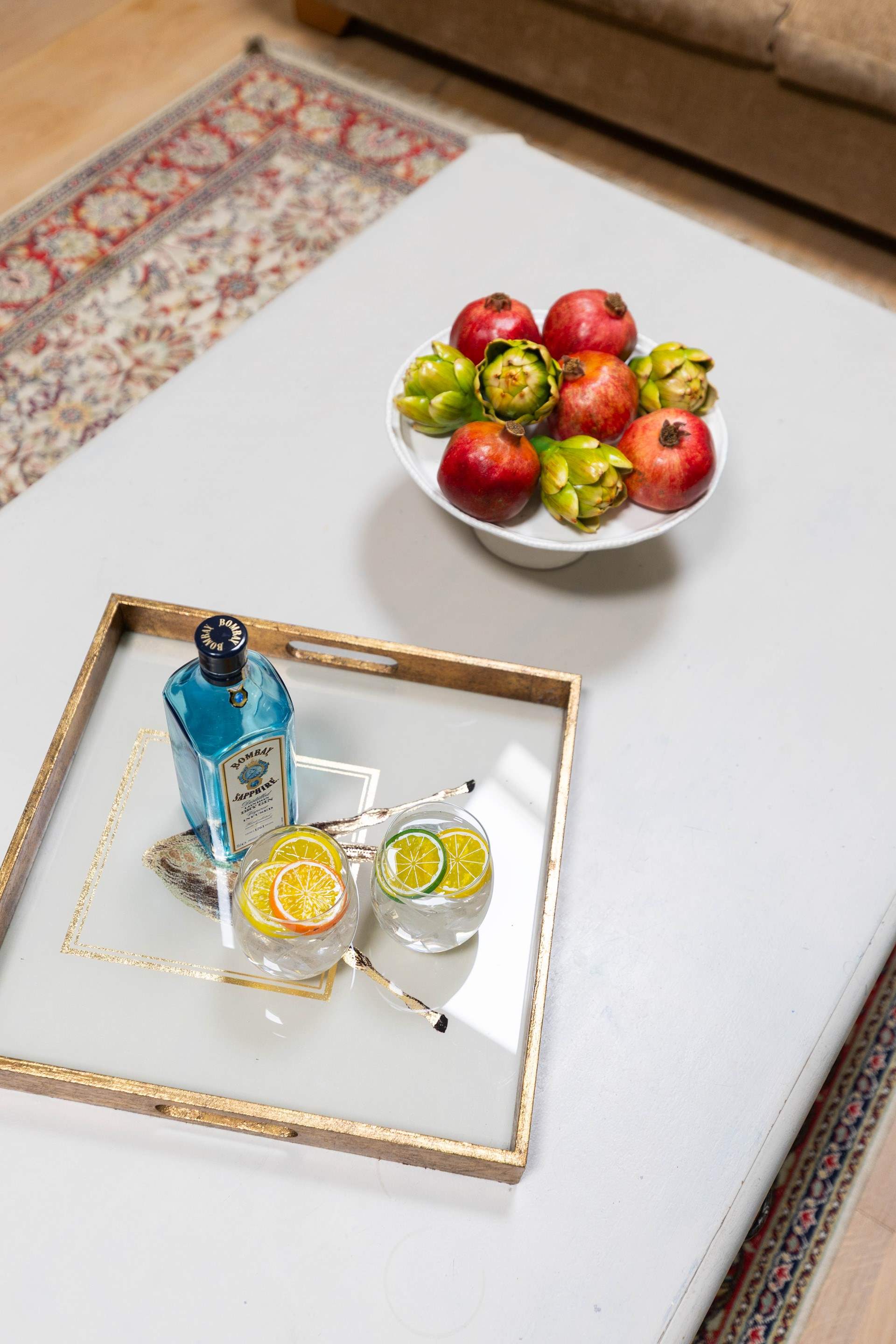 Kick back with a refreshing G&T. 