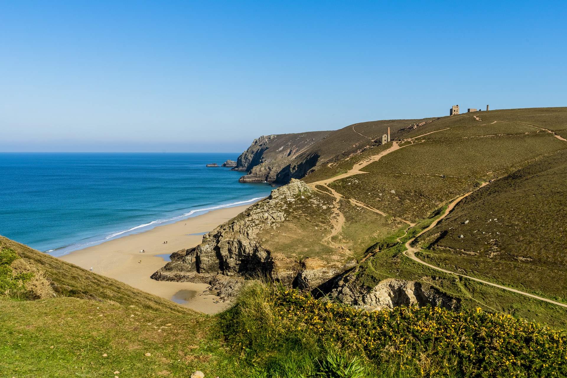 Enjoy the striking coast path any time of year. 