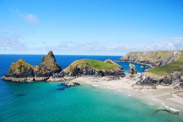 Spectacular Kynance Cove.