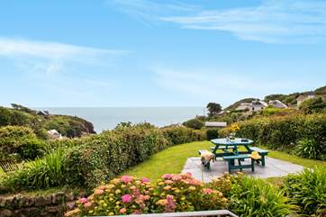 What a fabulous view from Lofty's Cottage.