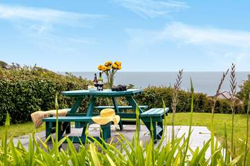 Enjoy the garden at any time of year.