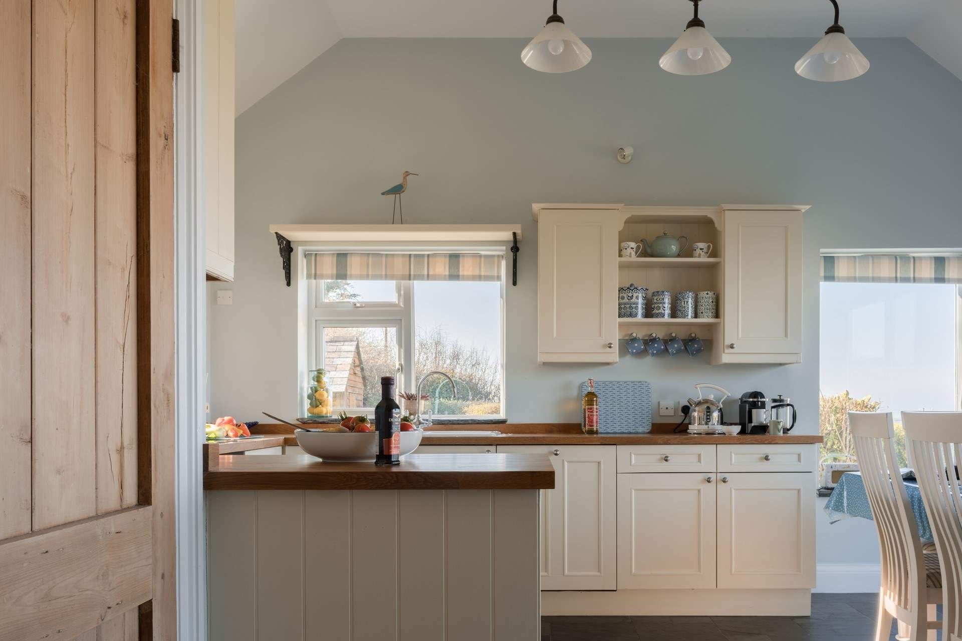 Enter the kitchen and make yourself at home. 