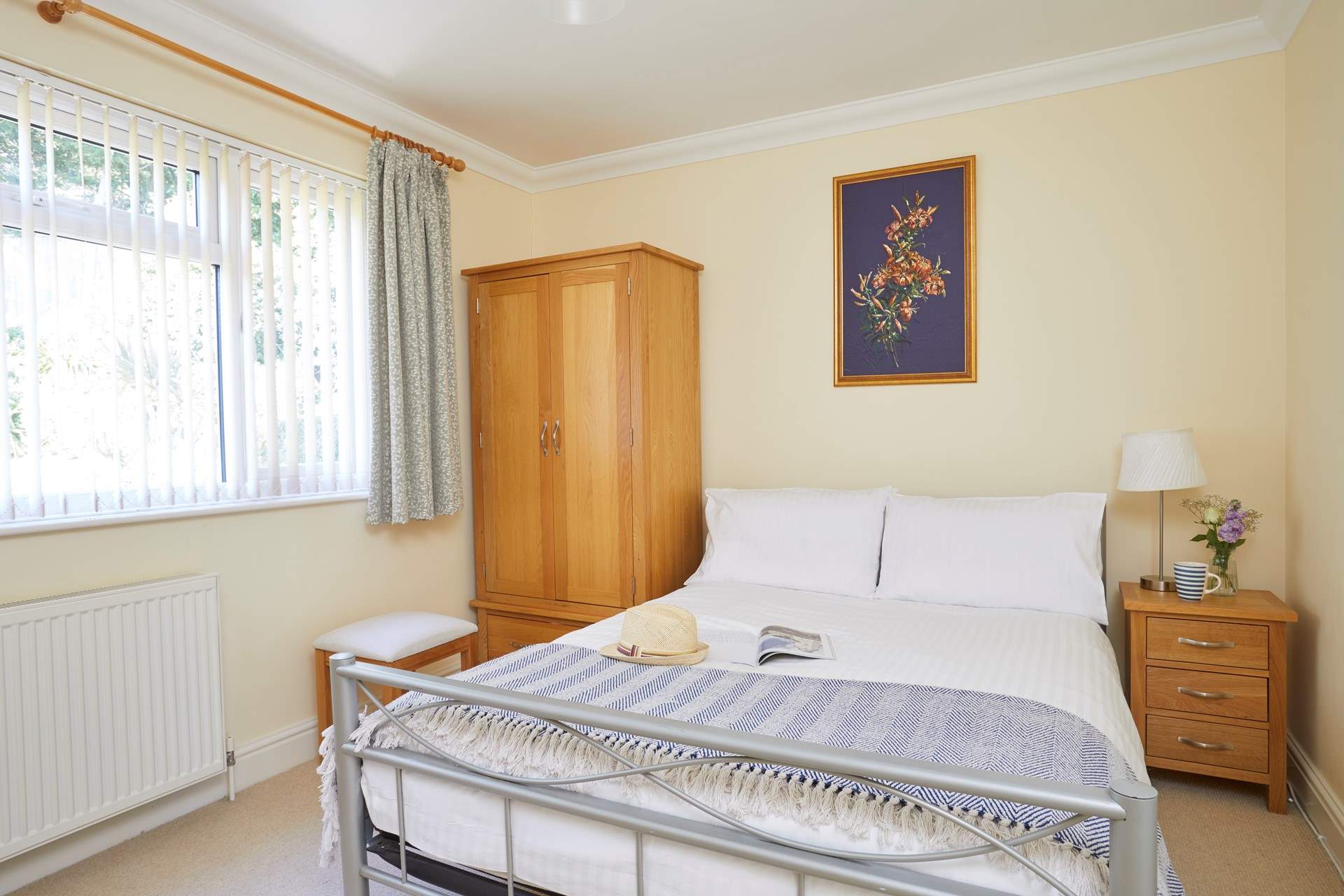 Bedroom 3 with double bed.