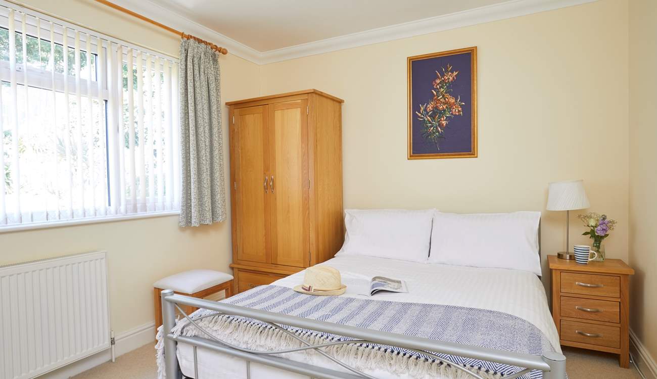 Bedroom 3 with double bed.