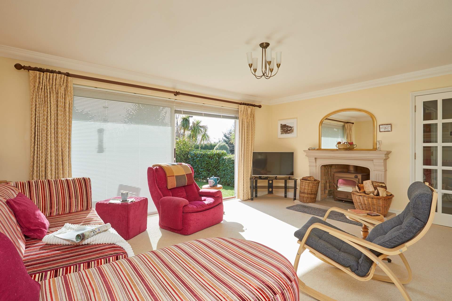 Slide open the large patio doors and soak up the warmth of a summer's morning.