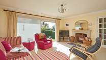 Slide open the large patio doors and soak up the warmth of a summer's morning.