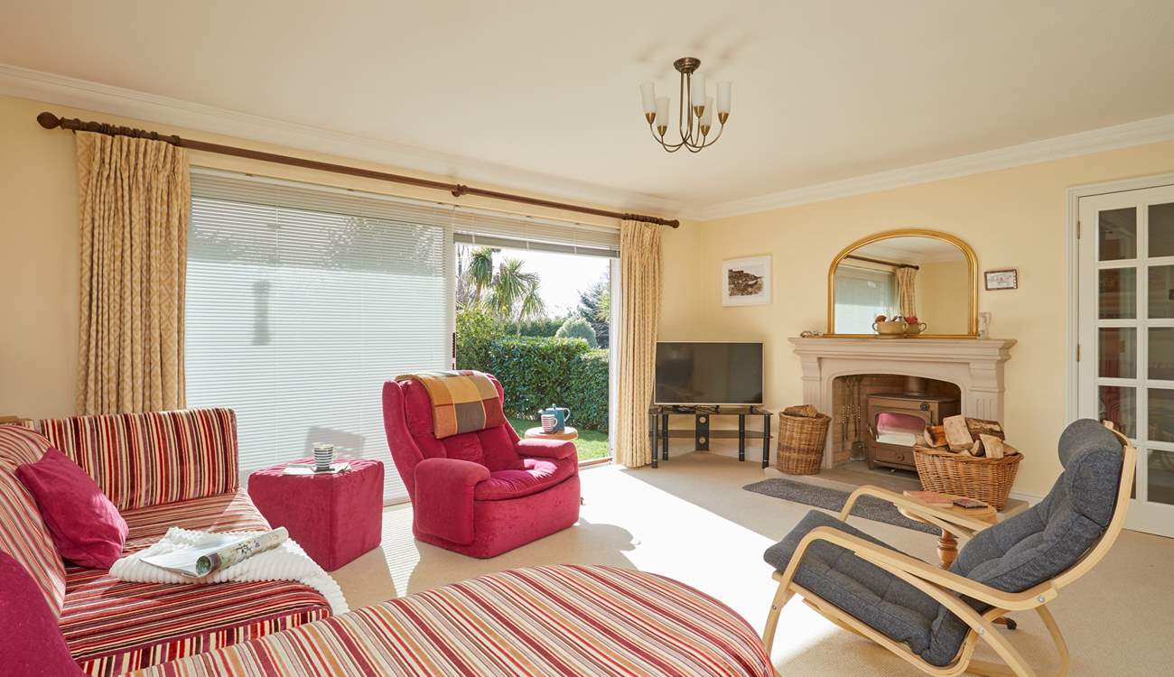 Slide open the large patio doors and soak up the warmth of a summer's morning.