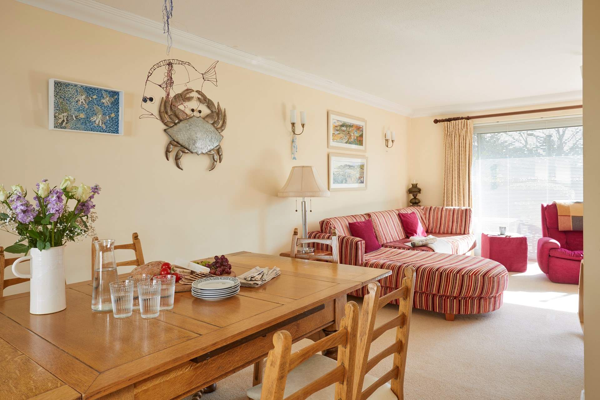 This is a great space for family and friends to gather.