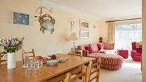 This is a great space for family and friends to gather.