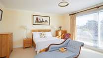Bedroom 1 is beautifully spacious with plenty of storage.