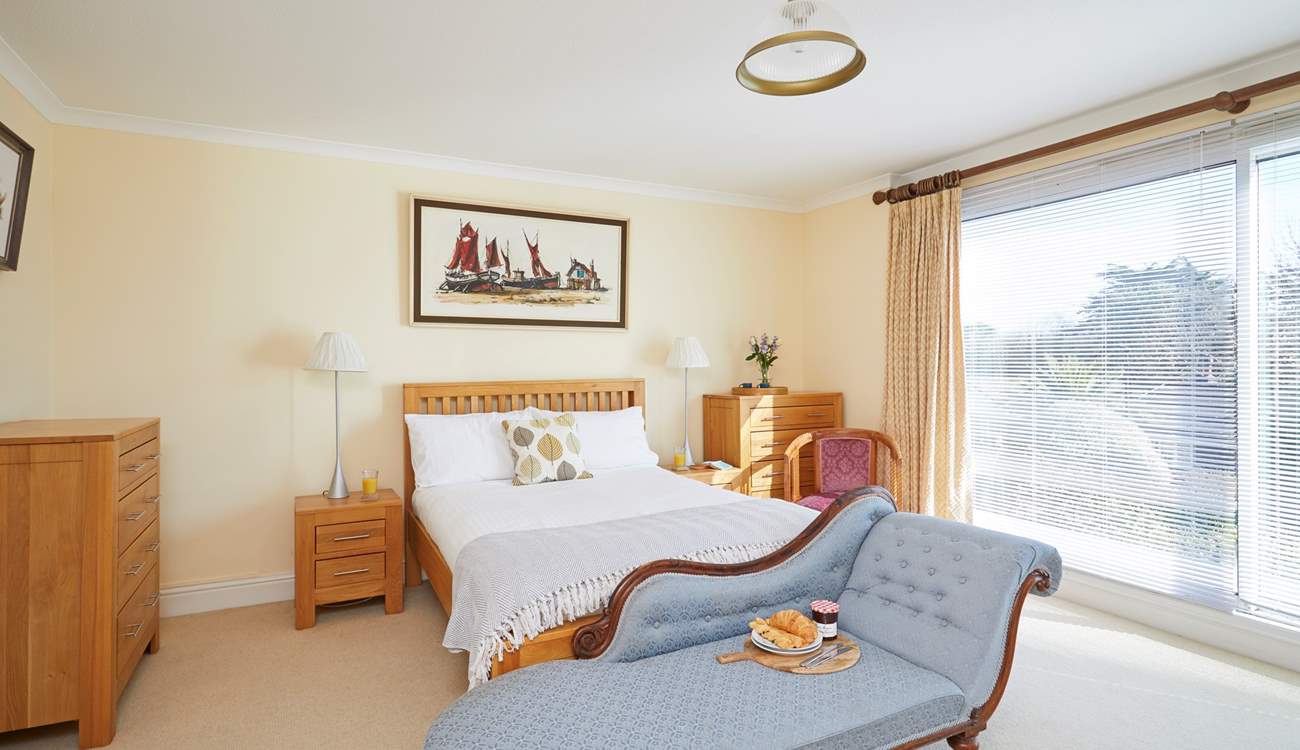 Bedroom 1 is beautifully spacious with plenty of storage.