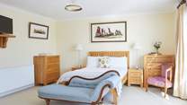 With a comfortable double bed, you will be sure to get a restful night's sleep here.