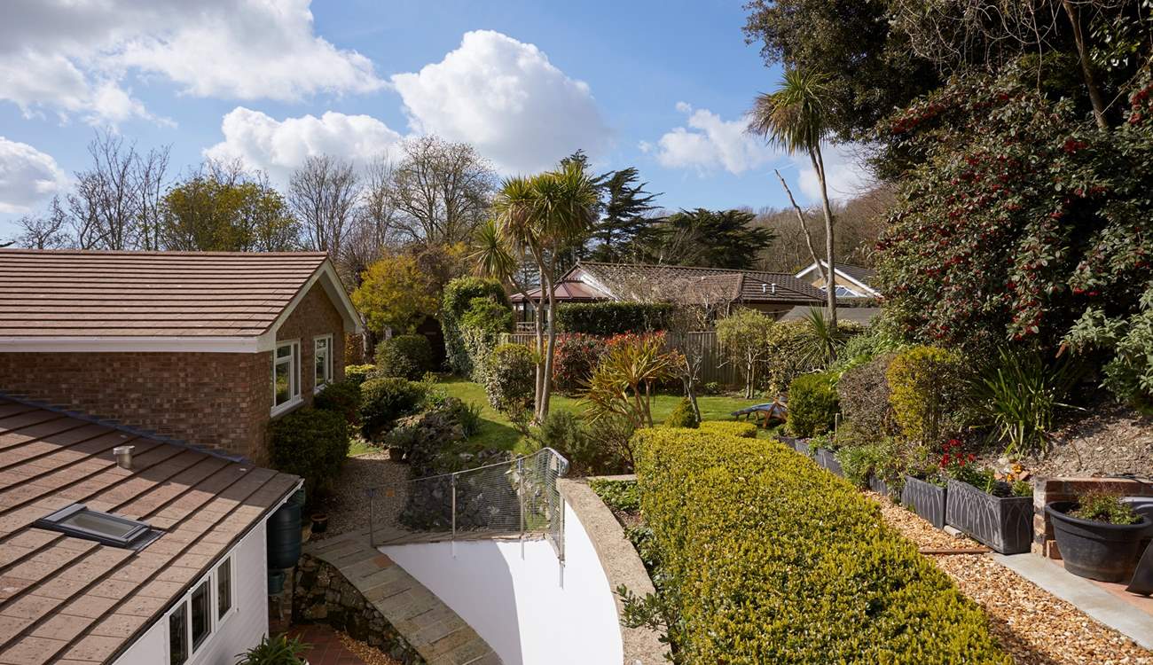 The garden is tiered - please take care and use the handrails provided on the paths.