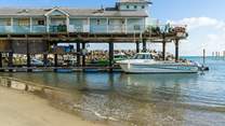 Pop by and pick up a treat of fish and chips from Ventnor Fishery.
