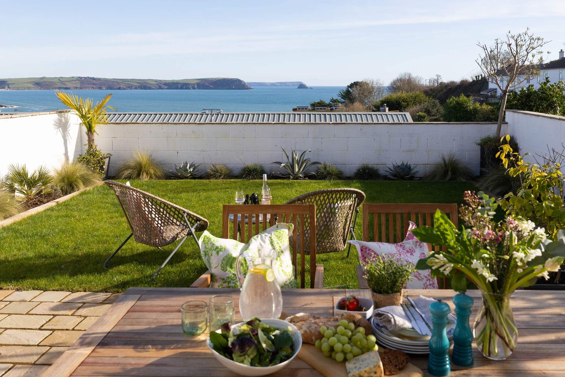 Spend time al fresco dining in the summer sun at La Cabana. 