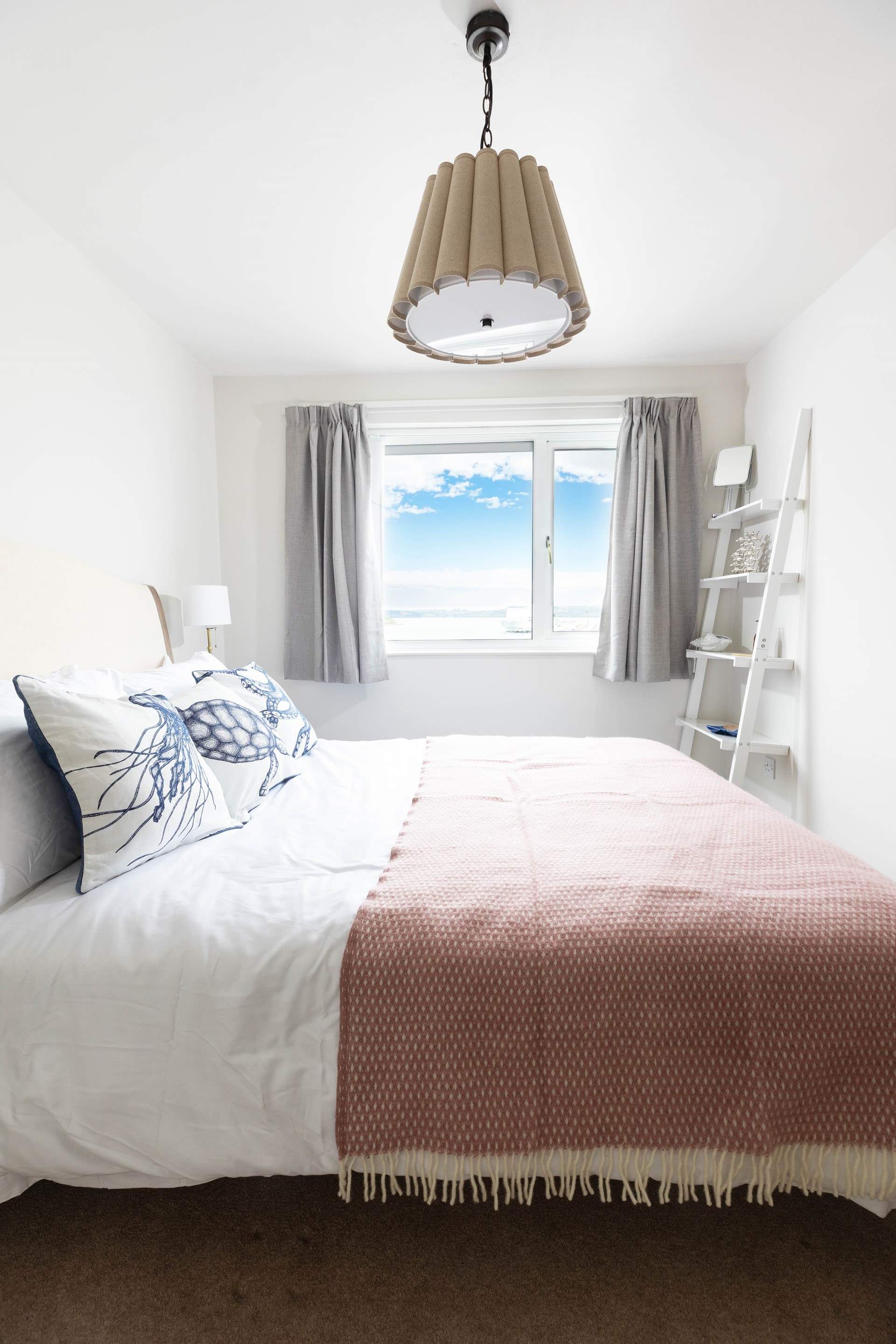 A beautiful light and airy room.