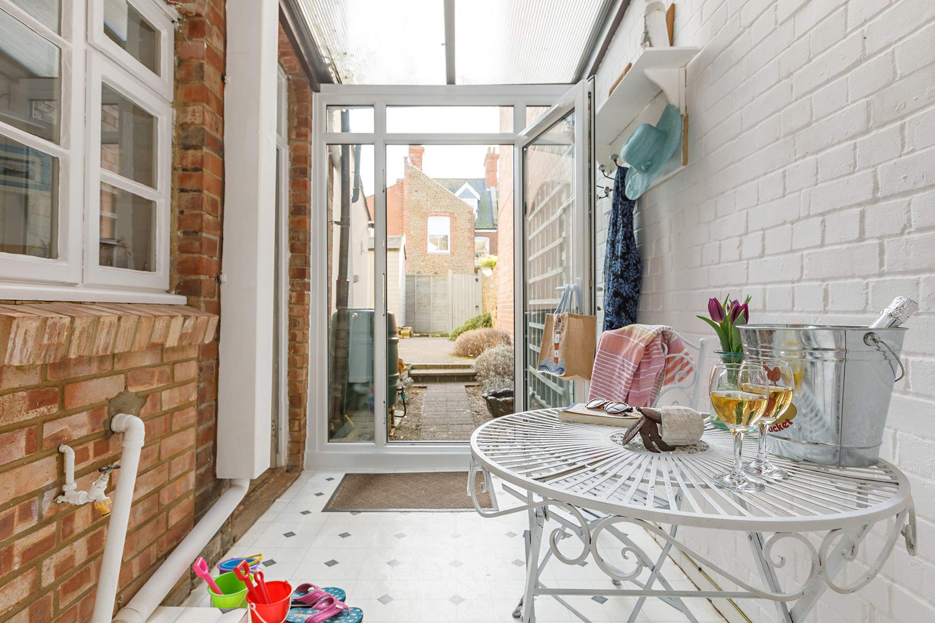 The perfect spot to enjoy the natural light year-round.