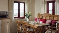 You're surrounded by stunning sea and rural views yet very near  the Pembrokeshire Coastal Path, seaside villages, glorious beaches and all St Davids has to offer.  
