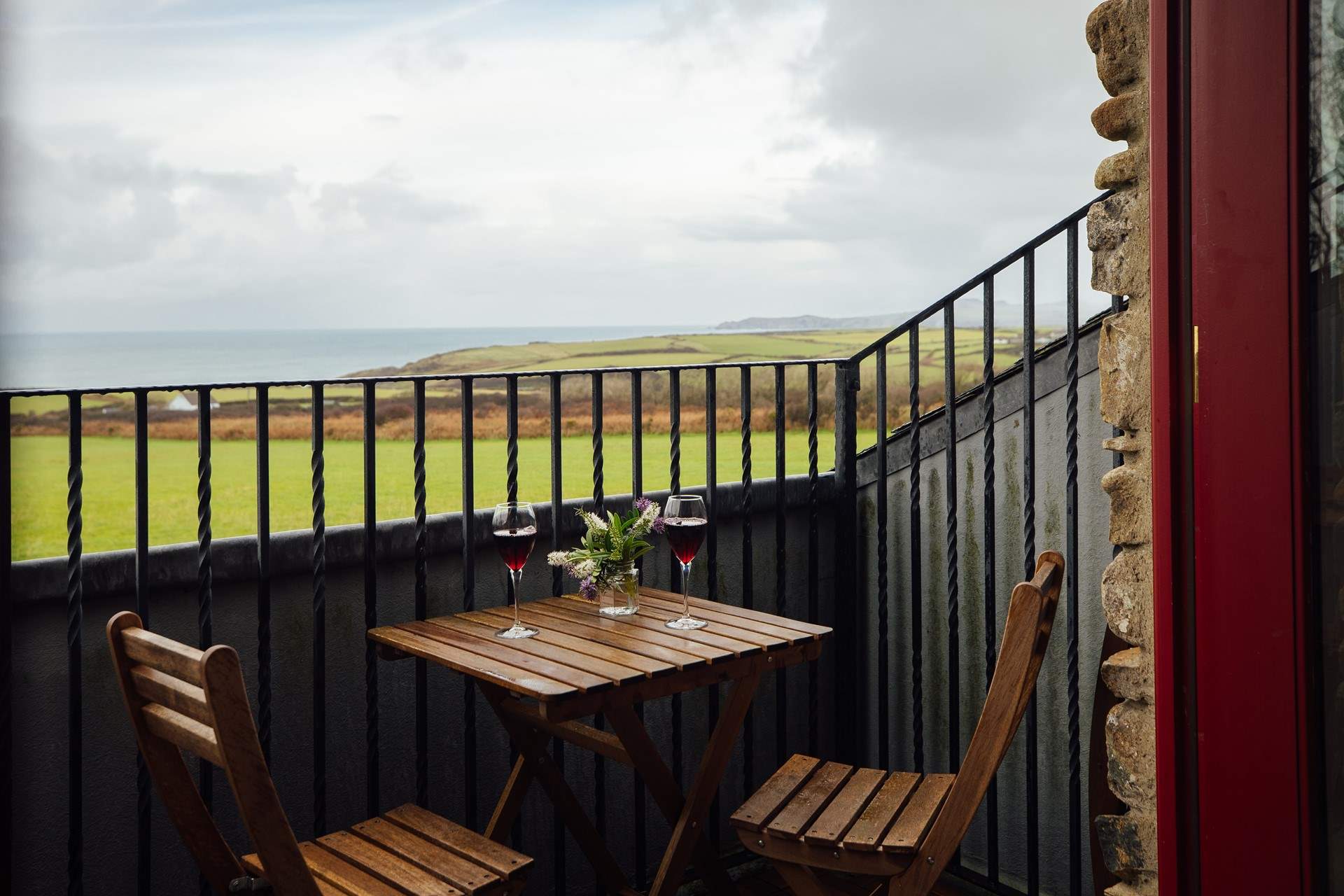 Dine al fresco taking in the view or watch the magnificent Pembrokeshire sunsets. 