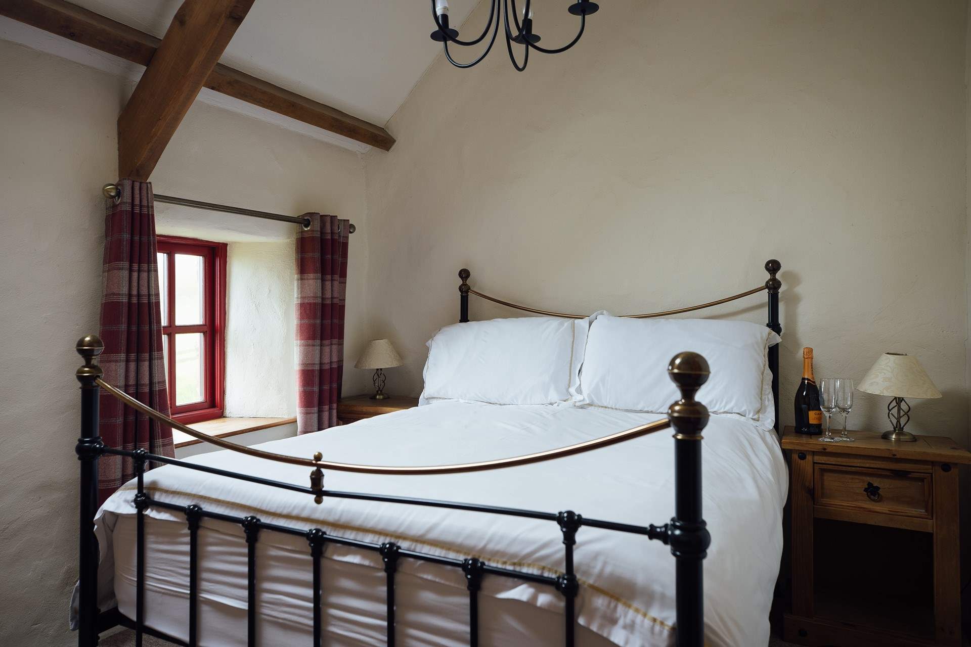 A good night's sleep is promised in the hushed rooms. 