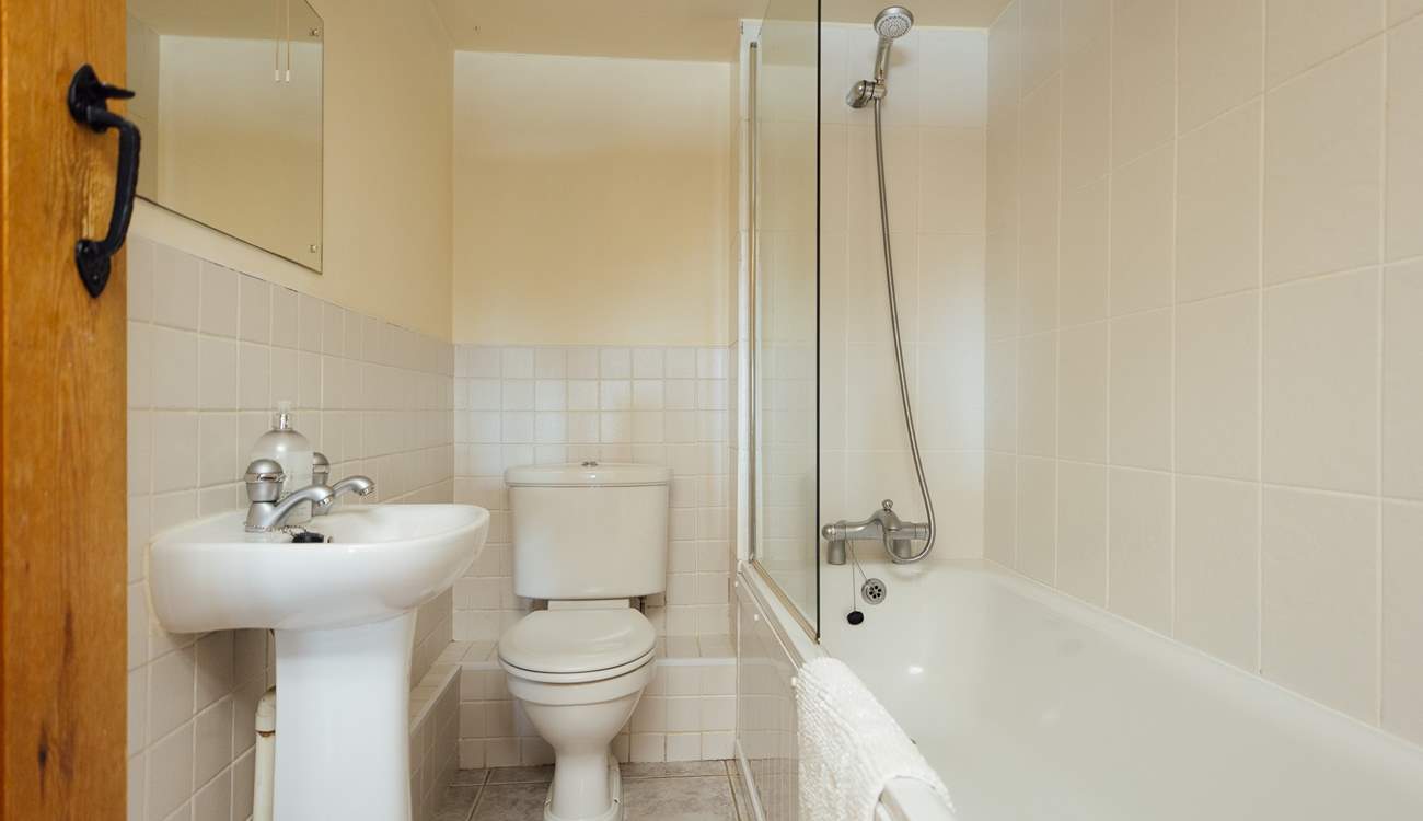 Family bathroom on the ground floor, near the twin room. 