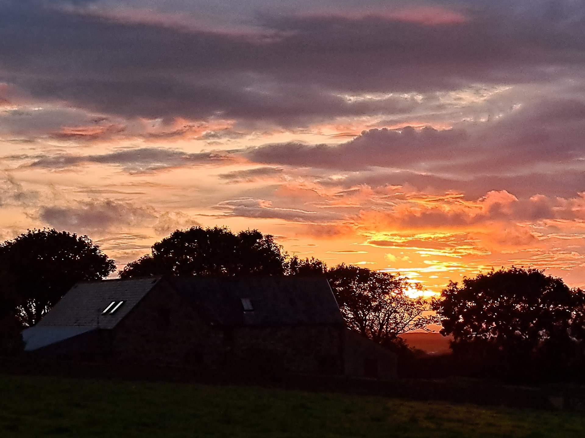 Enjoy enchanting Pembrokeshire sunsets. 