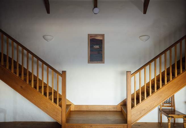 Time to climb the wooden hill.