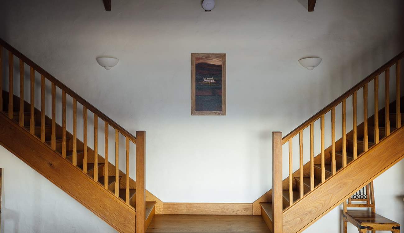 Time to climb the wooden hill.