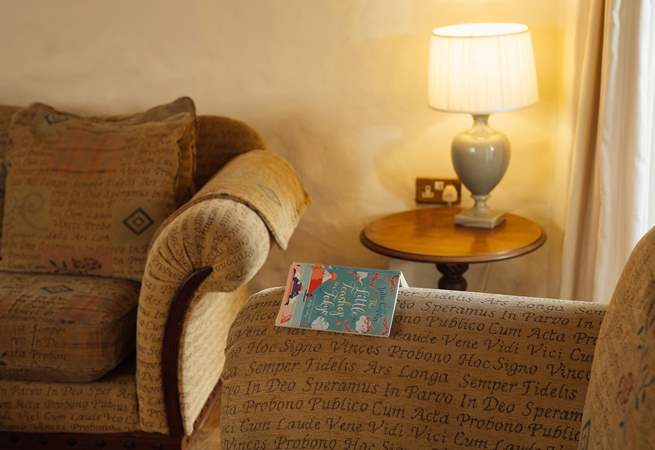 Blissful time out with a book. 