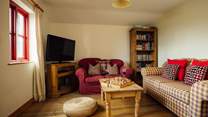 Children will love the cwtch/snug off the sitting-room. 