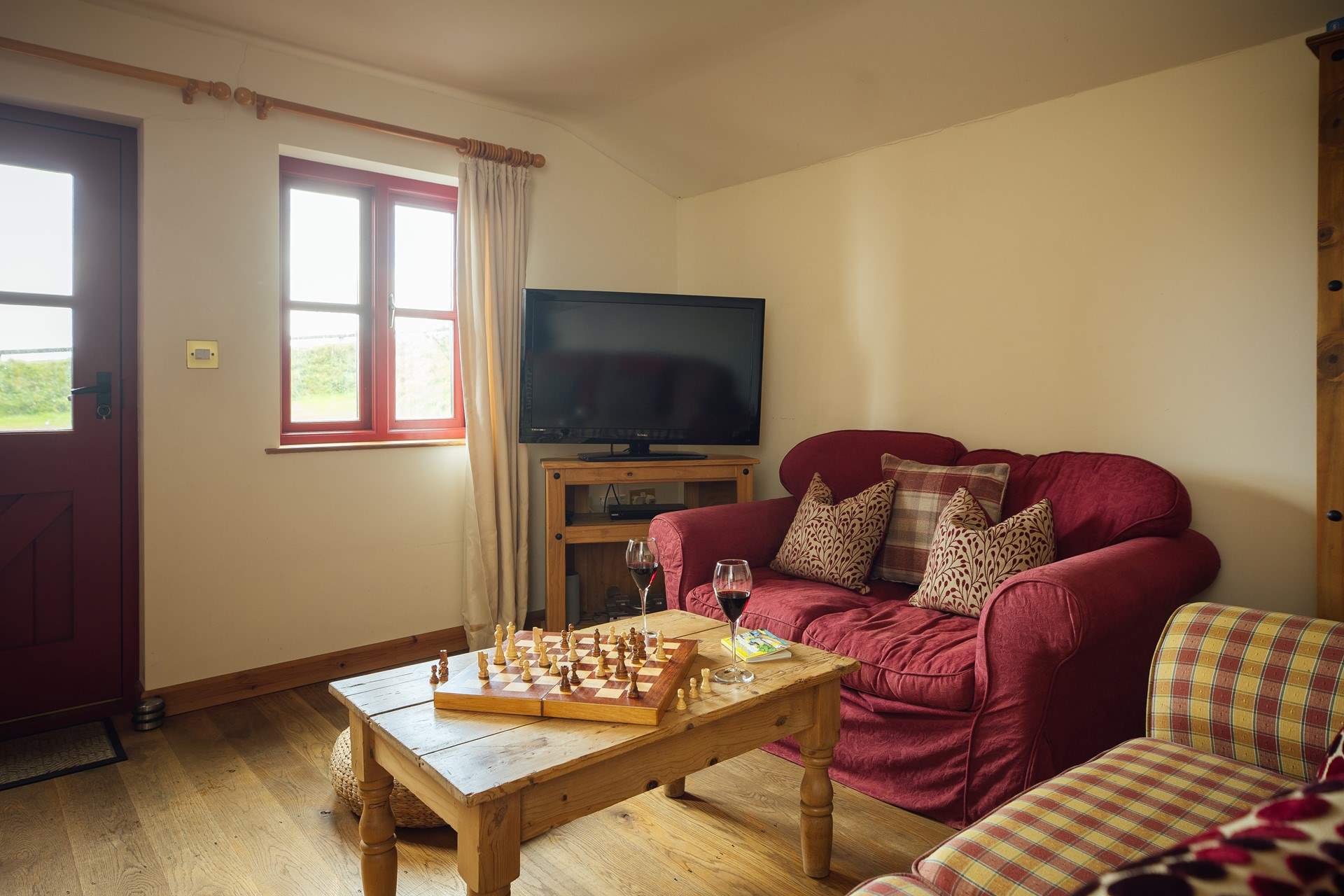 Find your favourite movie and relax in the cwtch. 