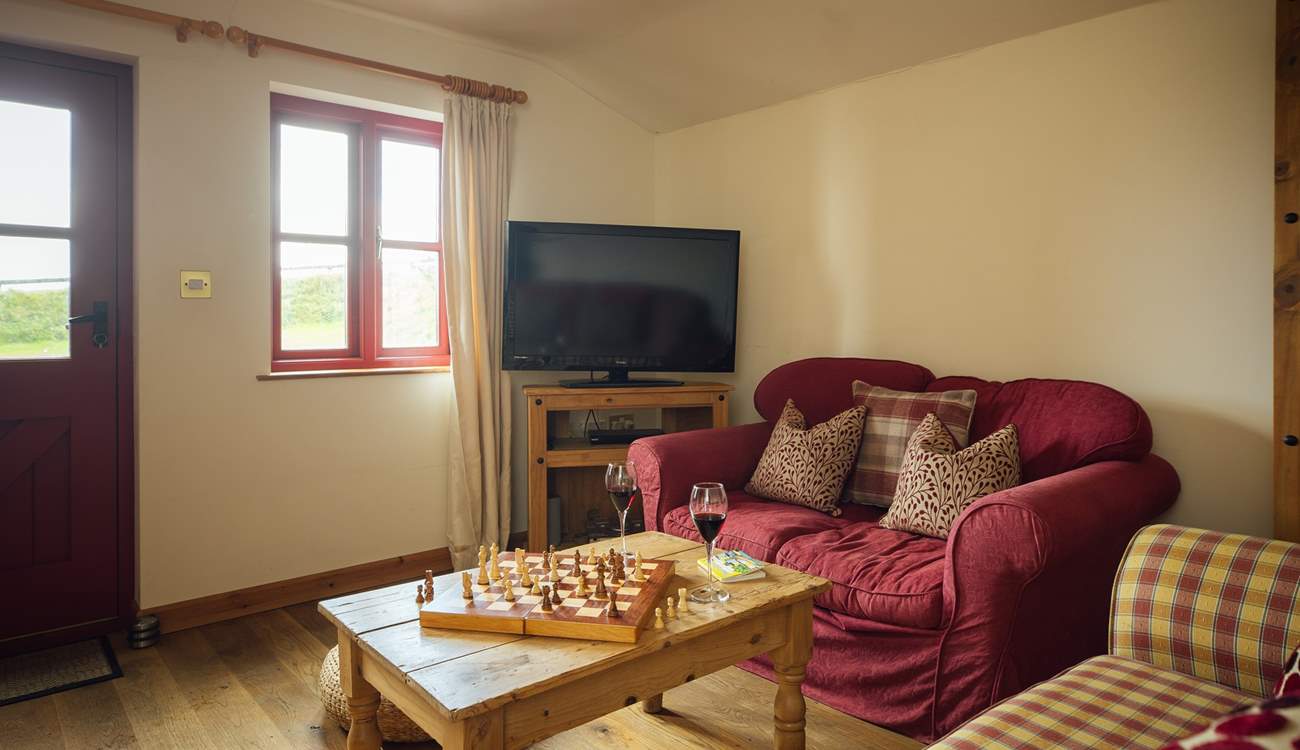 Find your favourite movie and relax in the cwtch. 