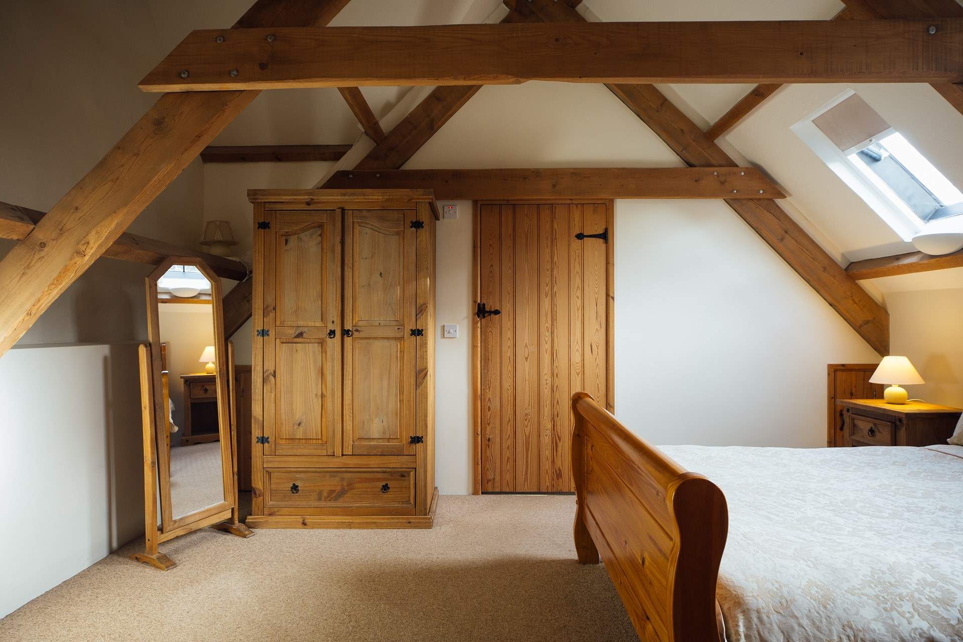 A good night's sleep is promised in the hushed bedrooms. 