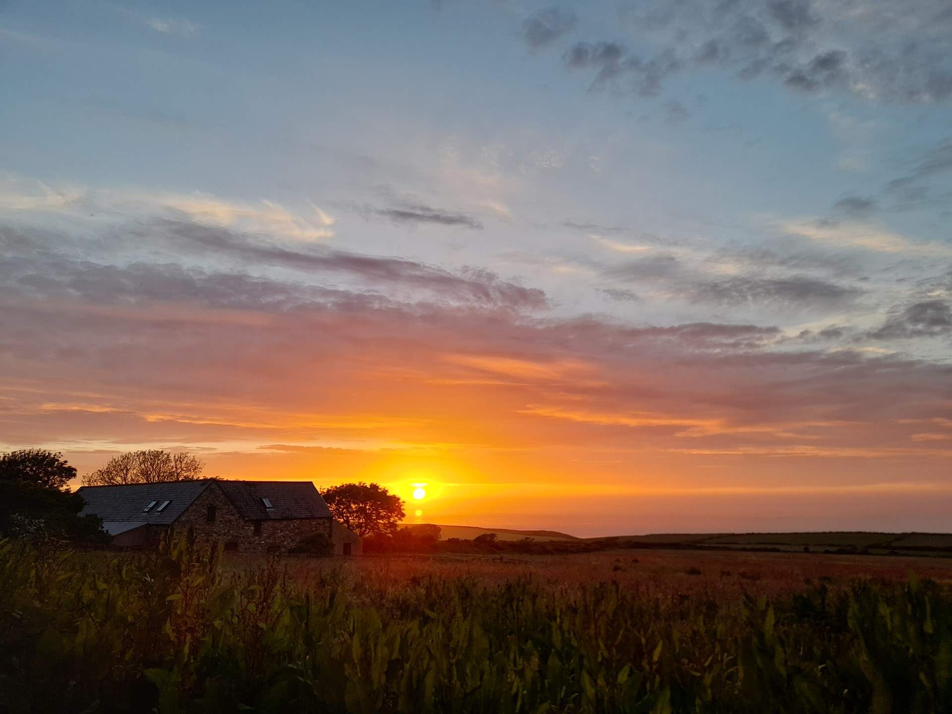 Be enthralled by the magnificent Pembrokeshire sunsets. 