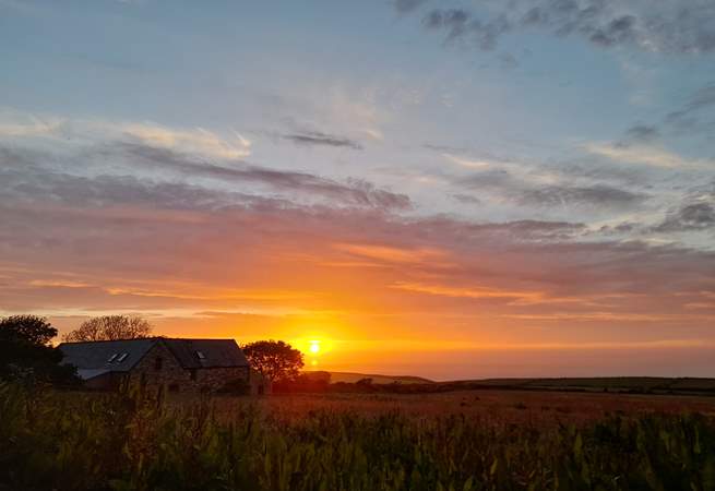 Be enthralled by the magnificent Pembrokeshire sunsets. 