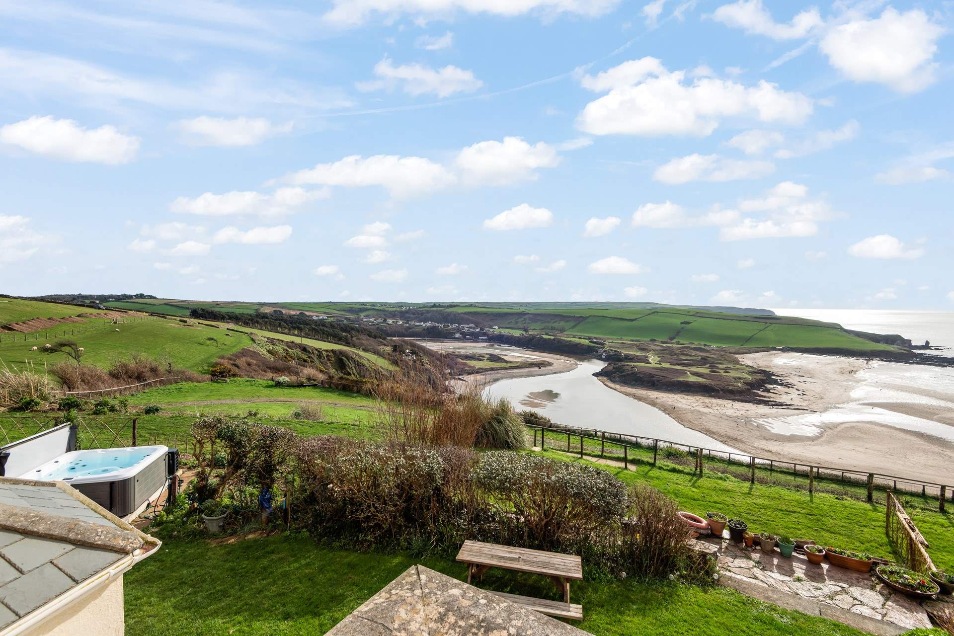 What glorious views from the first floor.