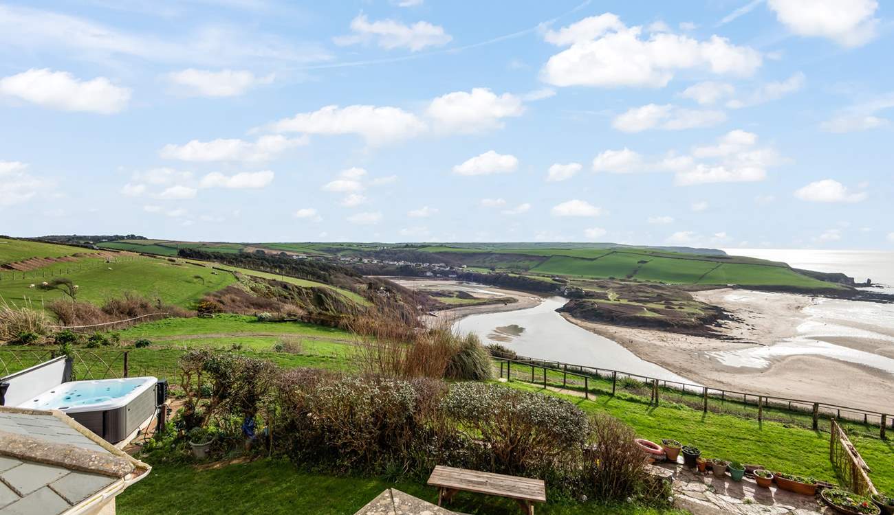 What glorious views from the first floor.