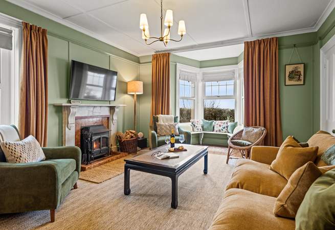 The living-room is spacious yet homely. Perfect for those cosy nights in.