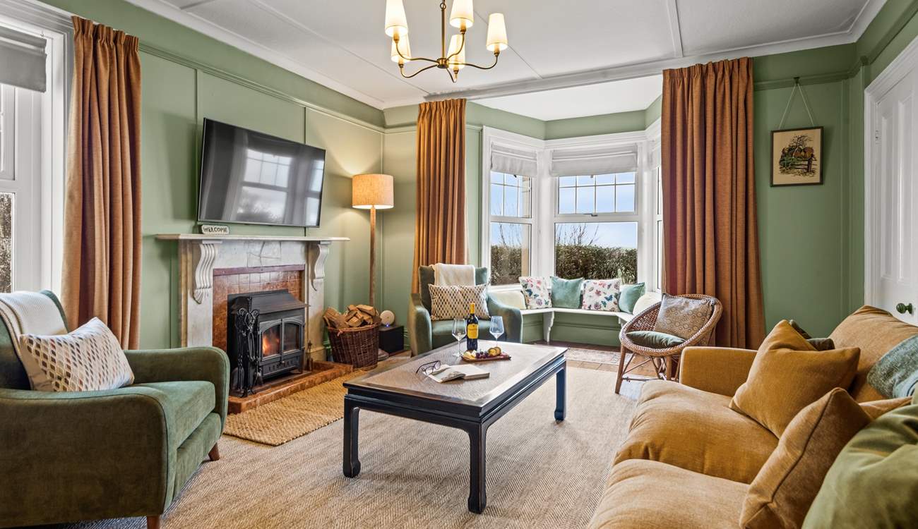 The living-room is spacious yet homely. Perfect for those cosy nights in.