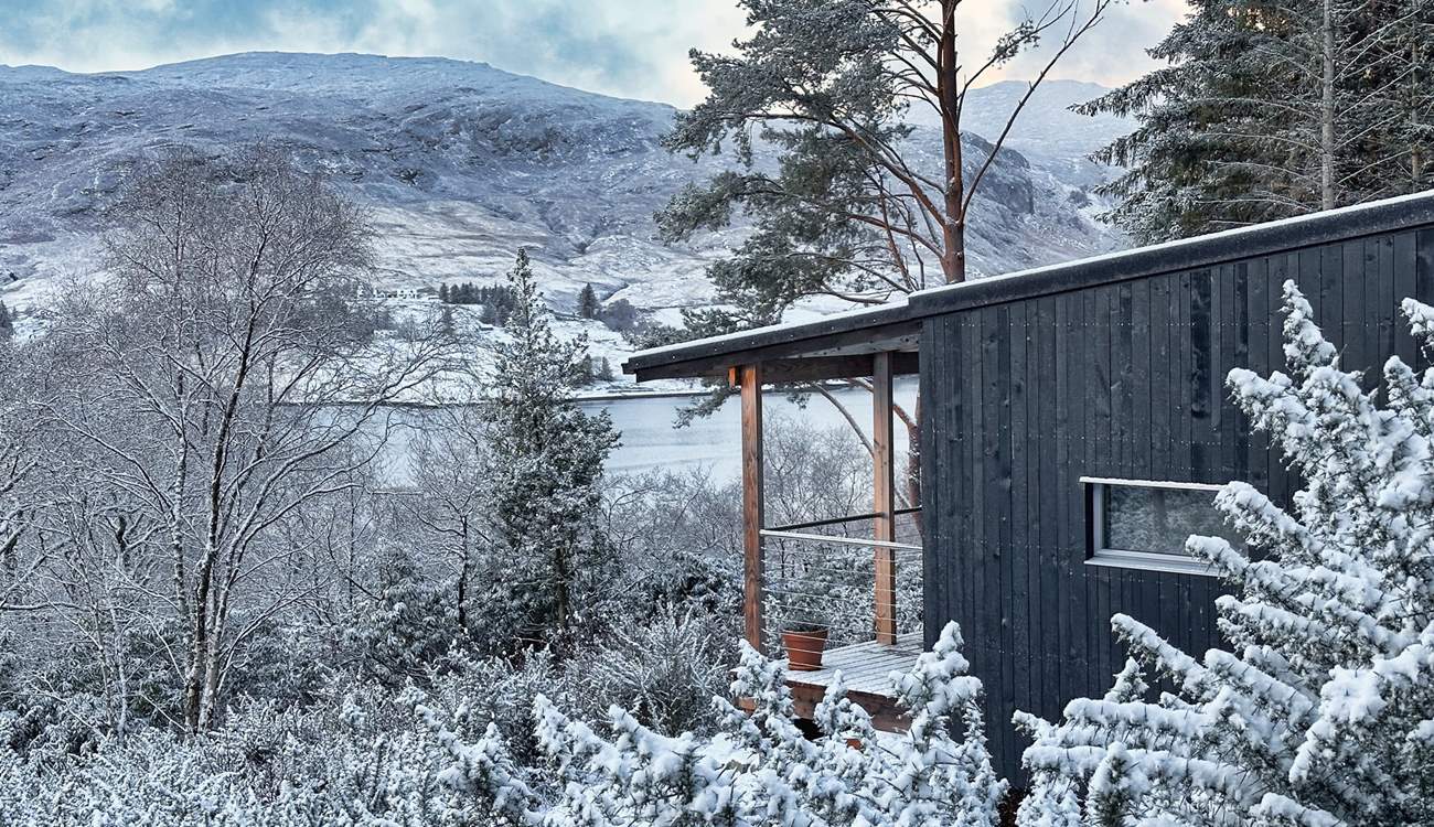 Tucked away within its own woodland clearing, this cabin offers a true connection to the elements. 