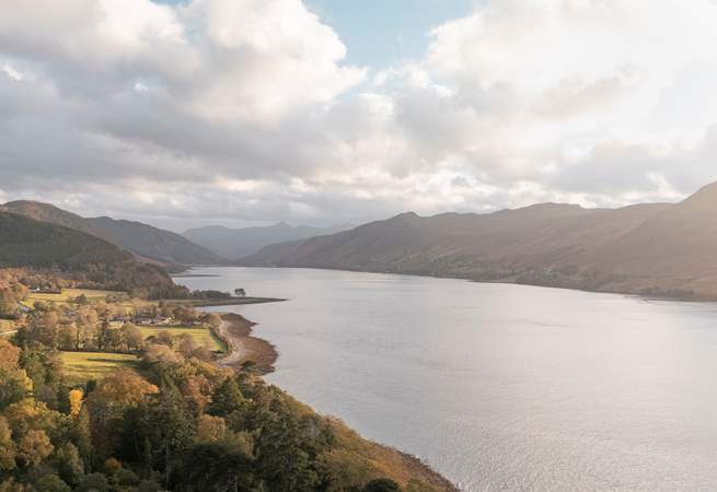 Take a dip in Loch Broom, kayak in the still waters, and take in the breathtaking scenery. 