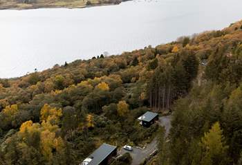 There is one other hideaway onsite, Silva (6110), but both cabins are positioned in a way that you have complete privacy.