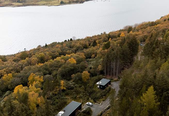 There is one other hideaway onsite, Silva (6110), but both cabins are positioned in a way that you have complete privacy.