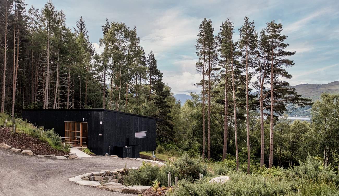 Step out of your timber-clad hideaway and venture down towards the Loch. 