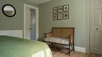 Leading off bedroom 2 you will find its luxury en suite.
