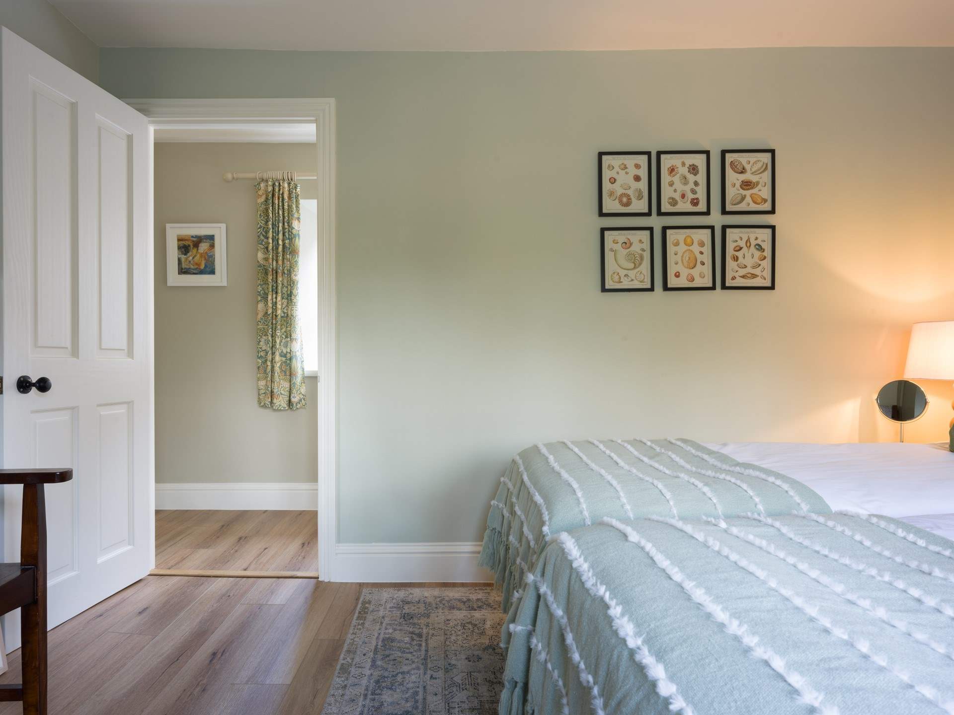 The tasteful and understated decor runs through all the bedrooms...