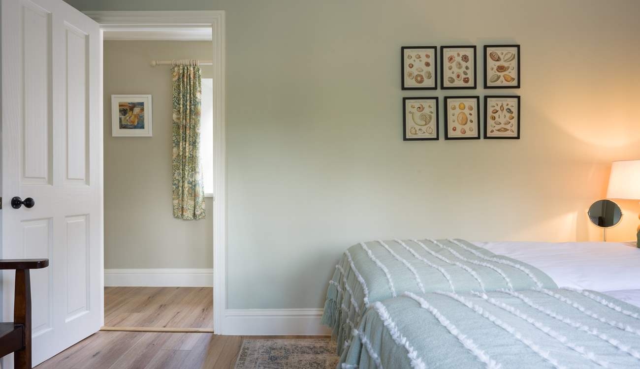 The tasteful and understated decor runs through all the bedrooms...