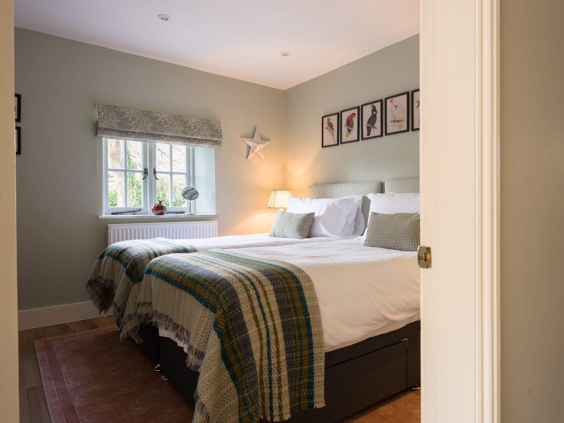 Each bedroom has a different aspect to enjoy...